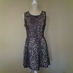 Leopard print dress